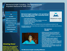 Tablet Screenshot of mechinsight.com